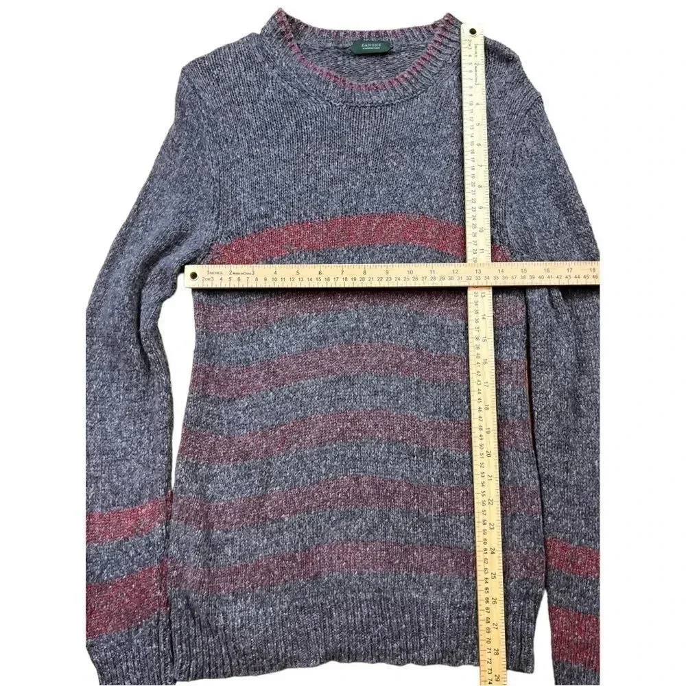 Zanone Sweater Mens Long Sleeves Sz 48